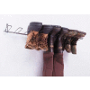 Horizon Mfg. 4 Pair Boot Rack, 1004, Black, 35"L