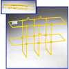 Horizon Mfg. Yellow Binder Rack, 3004, 13-3/4"L X 5"W X 8-3/4"H