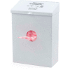 Scensibles® Combination Receptacle Dispenser, White Metal - CDWM