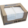 TaskBrand® Deluxe Food Service Towel, White, 13" x 21", 150/Case, N-F310QCWA