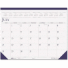 House of Doolittle™ 100% Recycled Academic Desk Pad Calendar, 18.5 x 13, 2021-2022