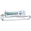 Ultra Hardware Chain Bolt, 24" Pull Chain, 4"L, Zinc - Pkg Qty 5