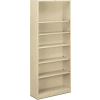 HON® Brigade Bookcases Brigade Steel Six-Shelf Bookcase 34-1/2W Putty