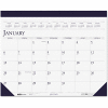 House of Doolittle™ Two-Color Refillable Monthly Desk Pad Calendar, 22 x 18, 2021