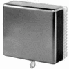 Honeywell Small Thermostat Guard W/ Beige Painted Steel Cover Opaque Ring Base Wallplate TG510D1005