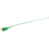 Global Industrial Variable Length, Plastic 18" Seal, Pastel Green, 100/Pack
