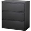 Hirsh Industries&#174; HL10000 Series&#174; Lateral File 36&quot; Wide 3-Drawer - Black