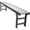 Hytrol® 10 Ft. - 16"W - 1.9" Dia. Galvanized Rollers - 13" Between Rails - 6" Roller Centers