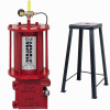 BJE C4 Pneumatic Automobile Oil Filter Crusher w/7590 Crusher Stand - 8203