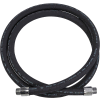 Husky 3/4"M NPTF x 9-1/2' EagleFlex Black Hardwall Gas Hose w/Permanent Couplings - CP12HW09.5
