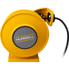 Hubbell ACA12345-DR20 Industrial Duty Cord Reel w/ GFCI Duplex Outlet Box, 20A, 12/3 x 45', Yellow