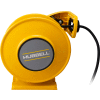 Hubbell ACA14345-SR15 Industrial Duty Cord Reel with Single Outlet - 14/3c x 45', 15A, Aluminum