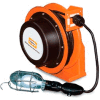 Hubbell GCC16370-HL Industrial Duty Cord Reel with Incandescent Hand Lamp - 16/3c x 70'