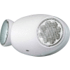 Hubbell CU2RC LED White Emergency Unit w/ Adjustable Heads, Remote Capability