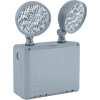 Hubbell CU2WG LED Grey Emergency Unit, Wet Location w/ Adjustable Heads