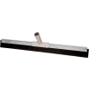 Haviland Standard Duty Straight Black Buna Blend Floor Squeegee, Nitrile Rubber, 18" - 018