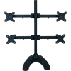 TygerClaw LCD6004 Quad-Arm Desk Monitor Mount, Black
