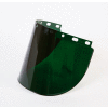 Honeywell Fibre-Metal® Green Shade 5 Propionate Faceshield Window, 8" X 16-1/2" X .06"T