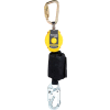Honeywell Miller TurboLite Flash Personal Fall Limiter, Steel Snap Hook & Carabiner, 6', 420lbs Cap