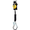 Honeywell Miller TurboLite Flash Personal Fall Limiter, Alum. Locking Rebar Hooks, 6'L, 420lbs Cap