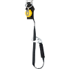 Honeywell Miller TurboLite Flash Personal Fall Limiter, Quick Connect, Steel Tie-Back Snap Hook, 9'L