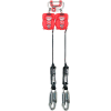 Miller® Twin Turbo™ G2 6'L Fall Protection System, Steel Snap Hooks, MFLC-3-Z7/6FT