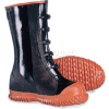 ComfitWear® 5-Buckle Boots, Size 8, Rubber, Black, 1-Pair - Pkg Qty 6