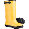 ComfitWear® Slush Boots, Size 14, Rubber, Yellow, 1-Pair - Pkg Qty 6