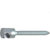Hang-TITE™ Wood Side Rod Hanger Anchor - 3/8" Rod - 2" Screw - Steel - Zinc - Pkg of 100