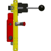 IDEM 210001 GBL-1 Gate Bolt Act(Left Hand), 14"L x 6"W x 4"H