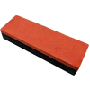 Grier Abrasives Stone Bench, 1" x 6" x 2" Shank, 120/320, Blue & Orange - Pkg Qty 10