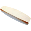 Grier Abrasives Stone Boat, 1-1/2" x 9" x 2-1/2" Shank, 80, White - Pkg Qty 10