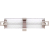 MetroMax 4 Solid Clear Stackable Shelf Ledge - Side - 18"W x 4"H