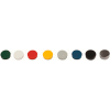MasterVision Super Magnets - 3/4" Diameter - Assorted Colors - Pack of 10