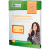 Imprint Plus™ Mighty Badge Reusable Name Badges, 3" x 1-1/2", Gold, 100/Pack