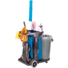 Impact® Gator® Compact Cart W/ 25-Gallon Blue Vinyl Bag, 6855