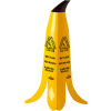 Impact Products Banana Cone Wet Floor Sign, 2 Ft - Trilingual English/Spanish/French - B1001 - Pkg Qty 3
