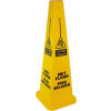 Impact&#174; Caution Wet Floor Sign - Four Sided, Spanish/English, 36&quot; , 23879 - Pkg Qty 5