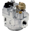 Gas Valve - 1/2" Inlet, 1/2" Side Outlets, Uni-Kit Pressure Reg