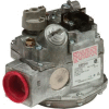 Gas Valve - 1" Inlet, Straight-Thru Side Outlets, 3.5" W.C. Nat. Gas