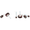 Superior Abrasives 24833 Flap Wheel Mandrel 1-3/16 x 3/16 x 1/8 Aluminum Oxide Fine - Pkg Qty 10