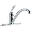 Delta 100-DST, Classic Single Handle Kitchen Faucet, Chrome