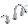 Delta® 3538-MPU-DST Lahara Two Handle Widespread Lavatory Faucet, Chrome