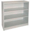 36" Adjustable Bookcase - 36"W x 11-7/8"D x 35-5/8"H Gray