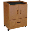 Ironwood Coffee Bar, 21-3/8"W x 17-7/8"D x 30-3/8"H, Medium Oak