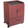 Ironwood Coffee Bar, 21-3/8"W x 17-7/8"D x 30-3/8"H, Mahogany