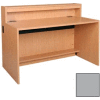 60" x 32" Desk Shell - 60"W x 30-1/8"D x 32-1/8"H Gray