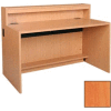 60" x 32" Desk Shell - 60"W x 30-1/8"D x 32-1/8"H Oiled Cherry
