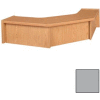 Corner Riser - 31"W x 31"D x 10"H Gray