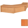 Corner Riser - 31"W x 31"D x 10"H Oiled Cherry